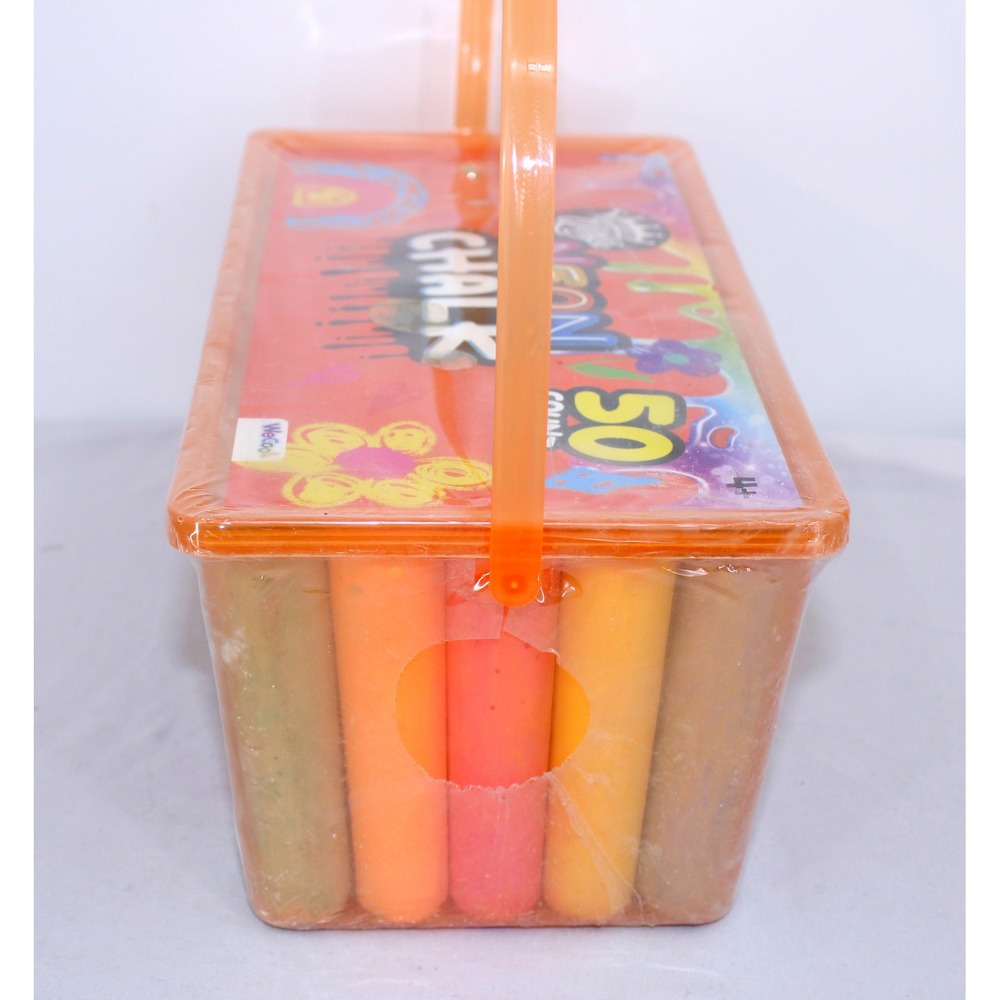Compound Kings Neon Chalk 50 Count Sidewalk Art Set in Storage Tub - Picture 4 of 4